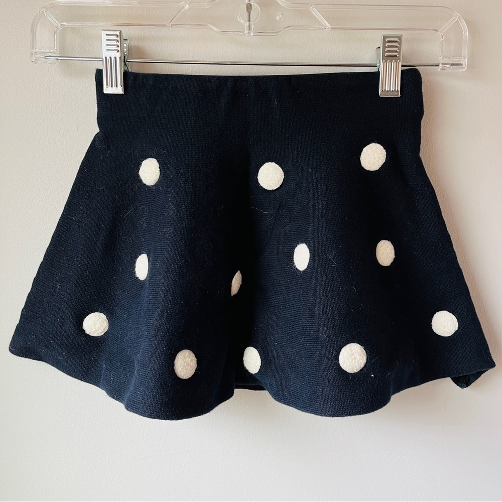 H&M Girls Navy Polka Dot Twirl Dress